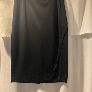 The Limited Black Pencil Skirt Knee-Length Work Slit